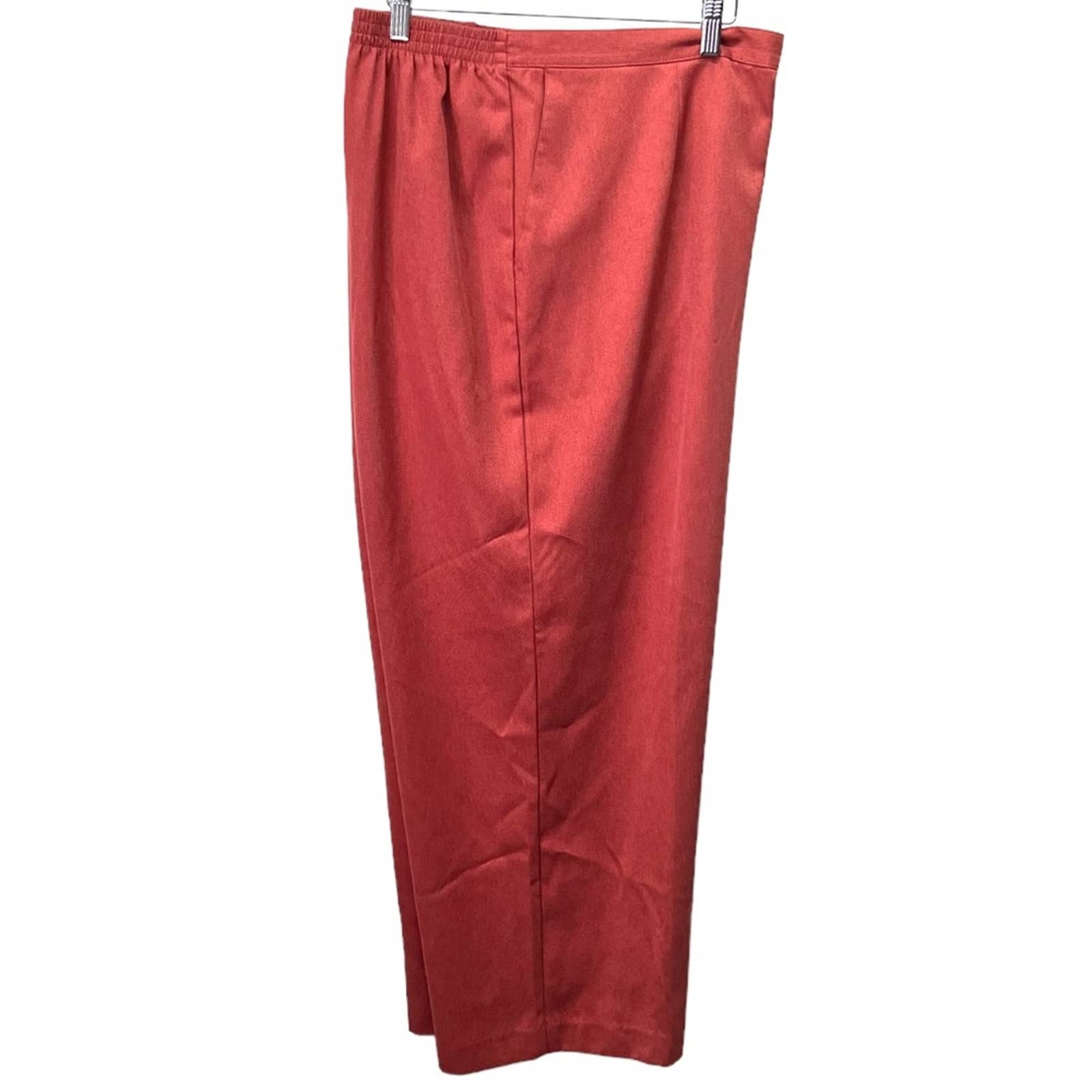 Alfred Dunner Women Pull On Pants Size 22w Elastic Waist Pockets Classic
